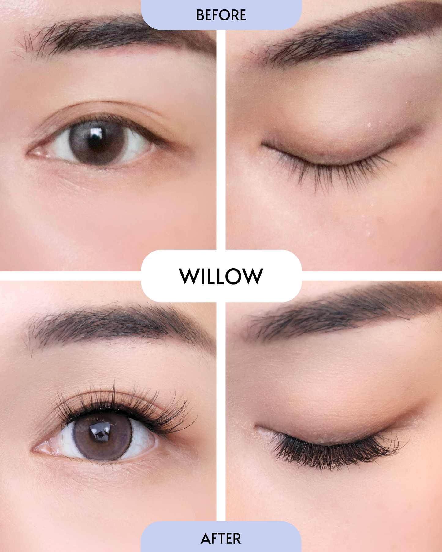 Willow (Pre-Glued Press-On Lash Clusters)