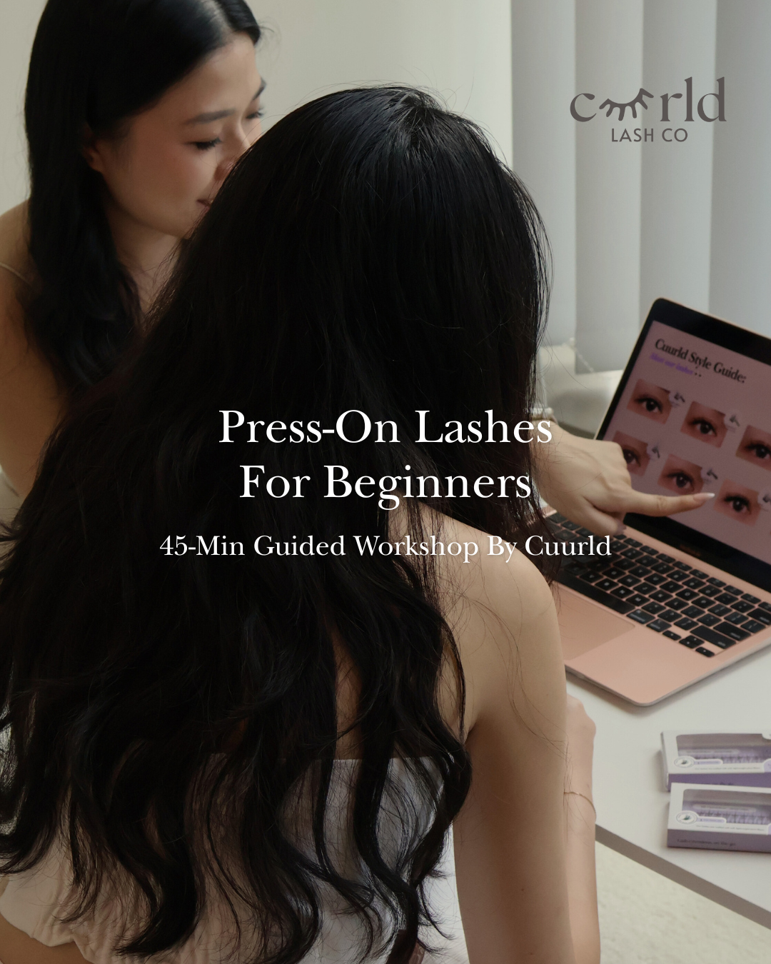 In-Person Guided Workshop: Press-On Lashes For Beginners