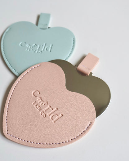 Cuurld Lash Co Heart Pocket Mirror