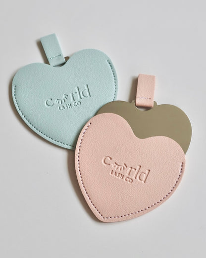 Cuurld Lash Co Heart Pocket Mirror