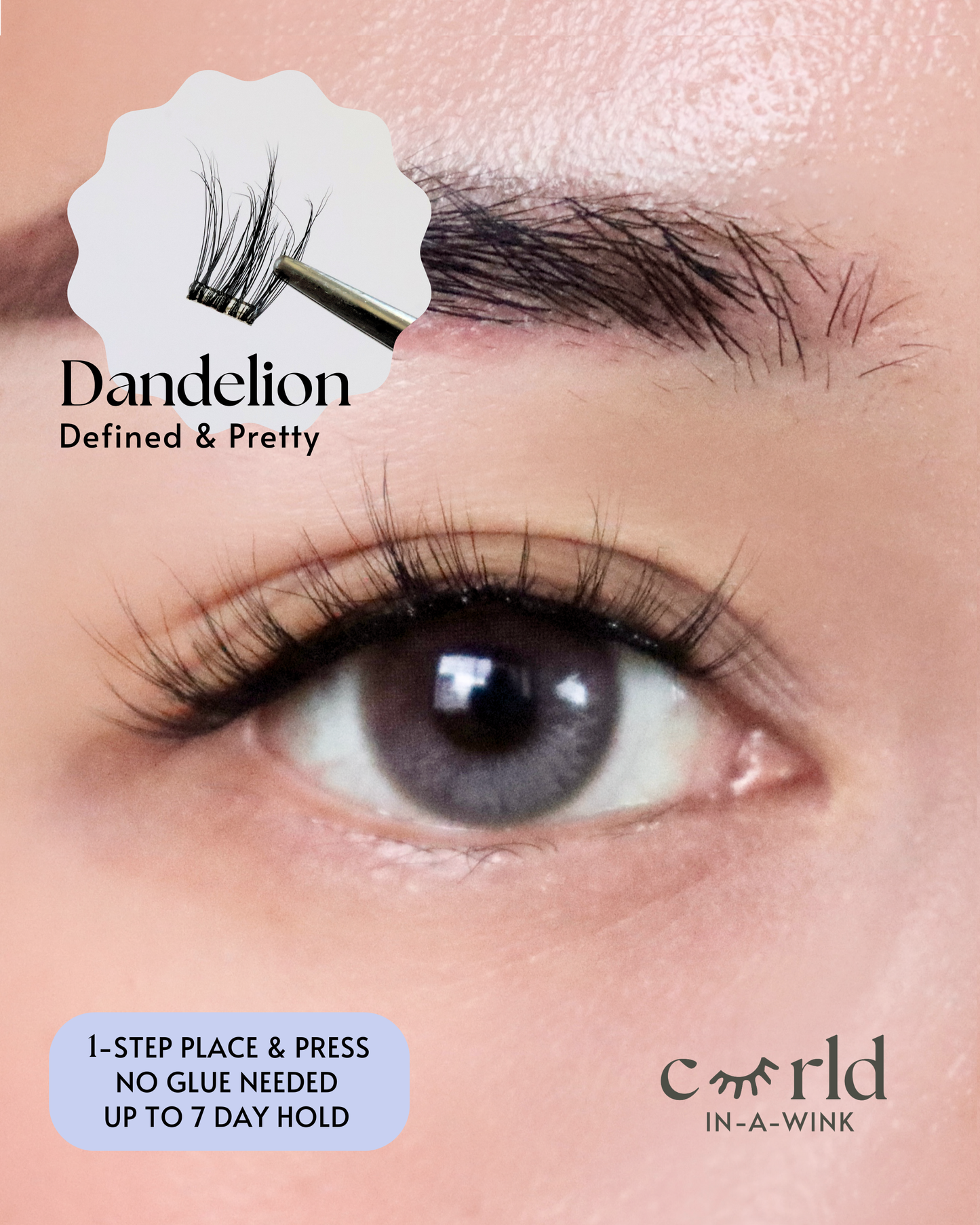 Dandelion / In-A-Wink (Pre-Glued Press-On Lashes)