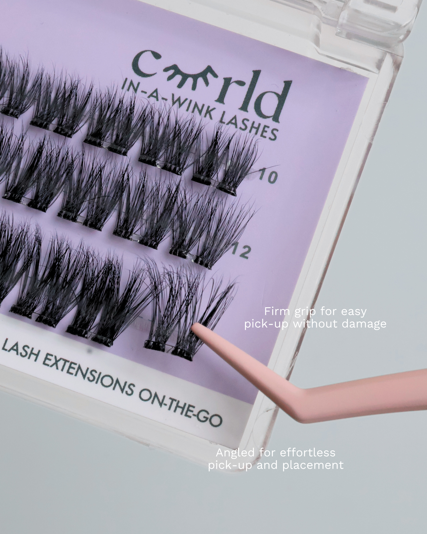 Cuurld Pink Anti-Stick Tweezers