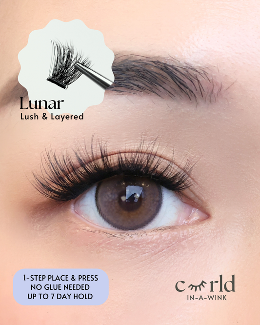 Lunar (Pre-Glued Press-On Lash Clusters)