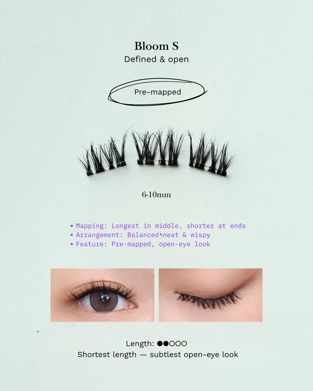 Bloom (Pre-Glued Press-On Lash Cluster | Pre-Mapped) — designer notes 5