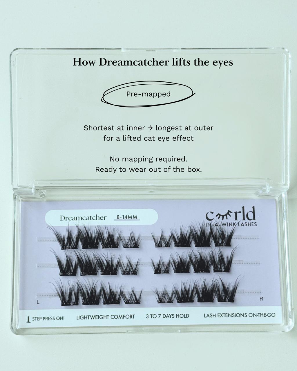 Dreamcatcher (Pre-Glued Press-On Lash Cluster | Pre-Mapped) — designer notes 2
